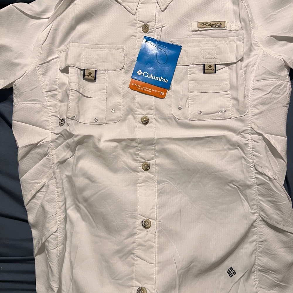 COPY - Columbia kids PFG short sleeve shirt